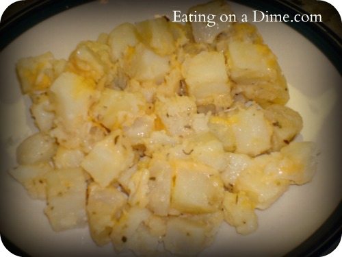 Easy Cheesy Skillet Potatoes Easy Cheesy Skillet Potatoes