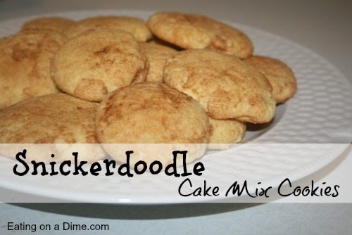 Snickerdoodles Recipe With Cake Mix