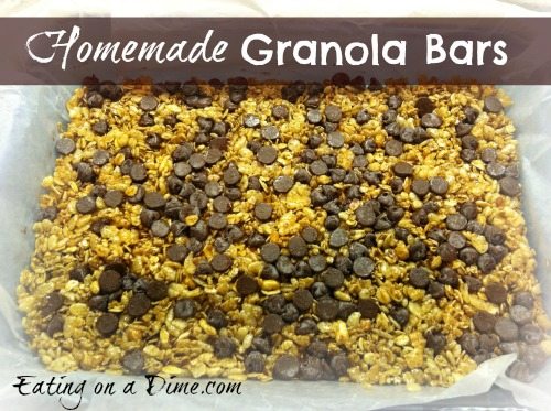 Homemade Granola Bars