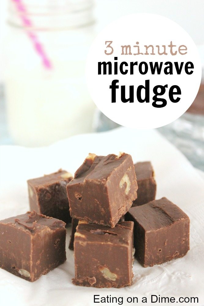 microwave fudge condensed milk