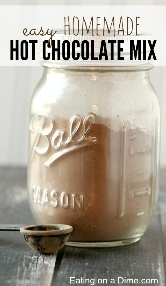 Easy Homemade Hot Chocolate Mix - Eating on a Dime
