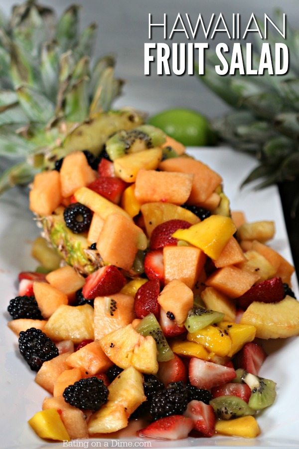 Tropical Fruit Salad Recipe - The Best Fruit Salad - Fresh Fruit Salad