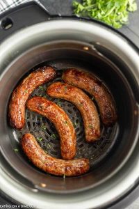 Air Fryer Brats Easy Bratwurst In Air Fryer