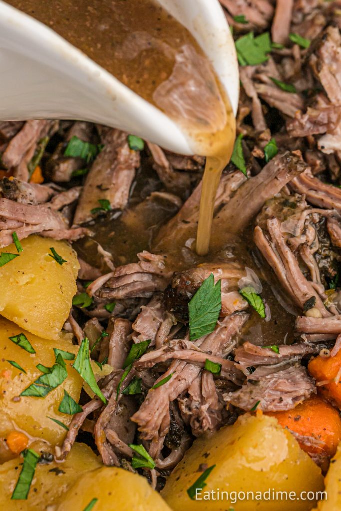 Slow Cooker Red Wine Pot Roast Recipe Eating On A Dime