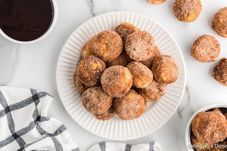 Air Fryer Donut Holes Eating On A Dime