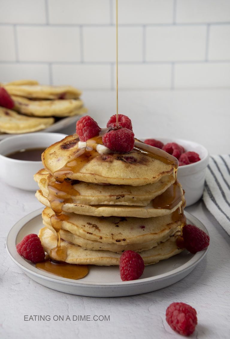 Raspberry Pancakes Recipe