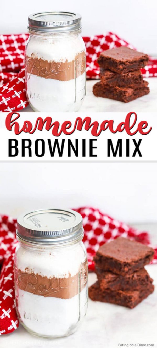 How to Make Brownie Mix - Homemade Brownie Mix Recipe