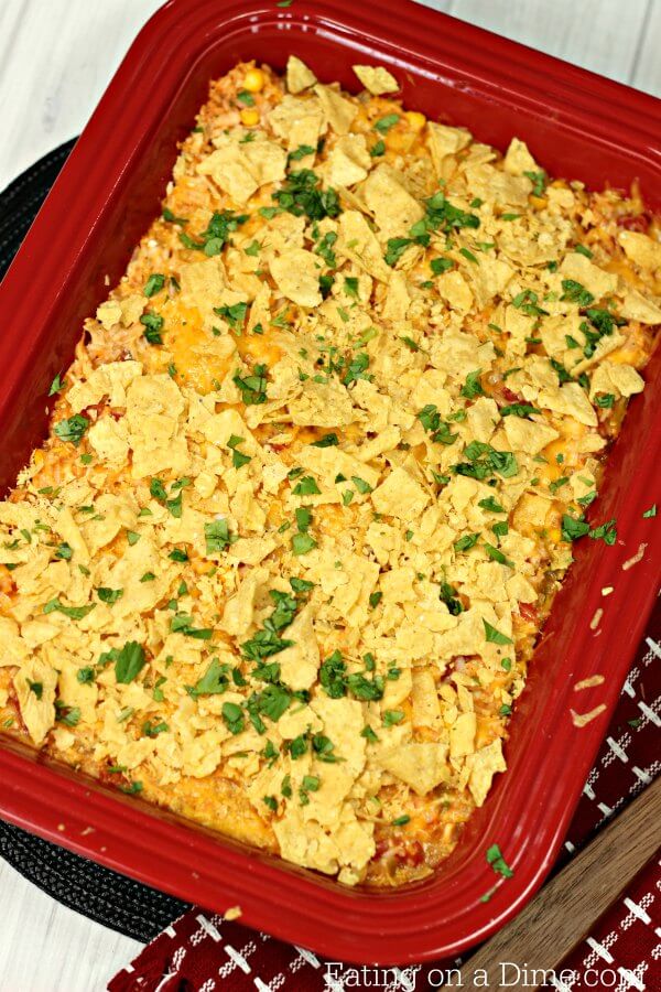 Chicken Nacho Casserole Recipe