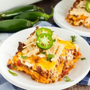 Best Mexican Casserole Recipe (+ VIDEO)- Easy Mexican casserole