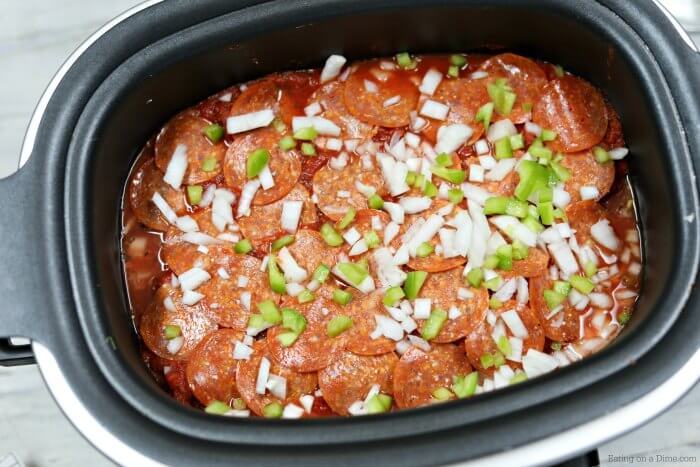 Crockpot Pizza Chicken Crockpot Pepperoni Pizza Chicken