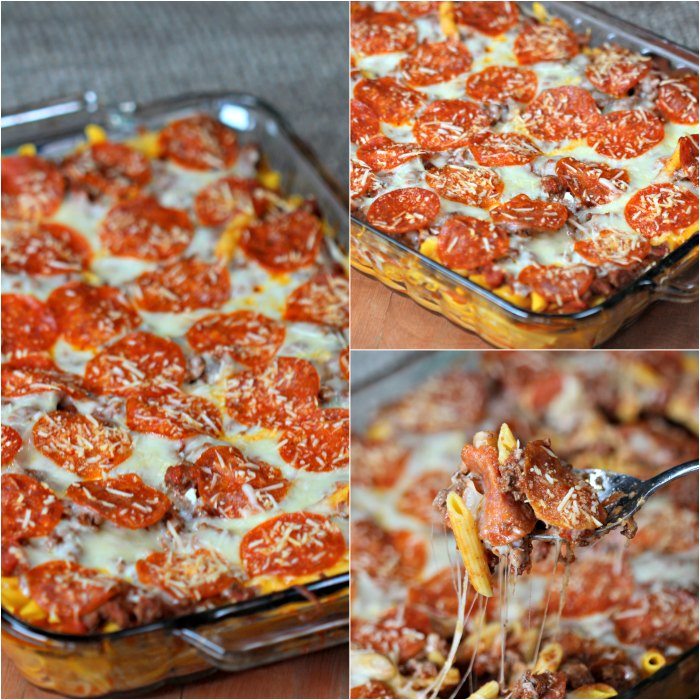 Dit makkelijke pizza ovenschotel recept is een familie blijvertje! Een makkelijk ovenschotel recept. Plus deze pizza pasta ovenschotel is een makkelijke vriezer maaltijd. Probeer het vandaag nog!