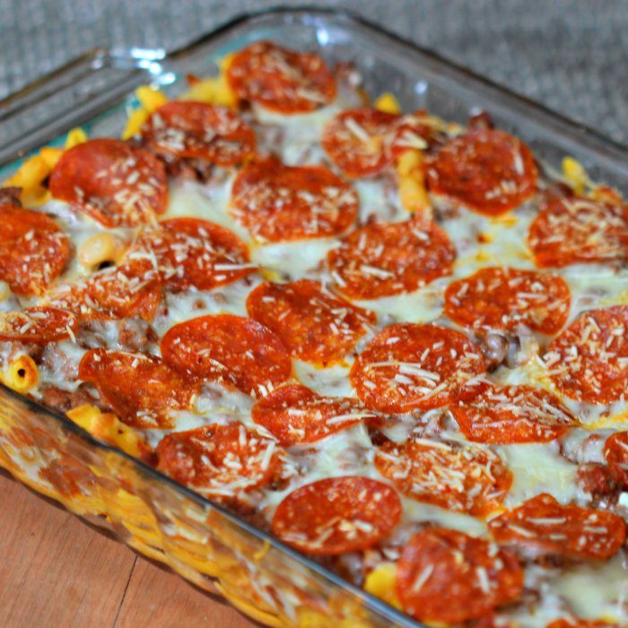 Easy Freezer Meal: Pizza Casserole Recipe - Eating on a Dime