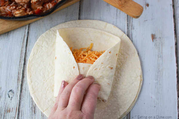 Chicken Burrito Recipe - The Best Chicken Burrito Recipe