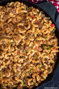 beef macaroni and tomatoes electric skillet