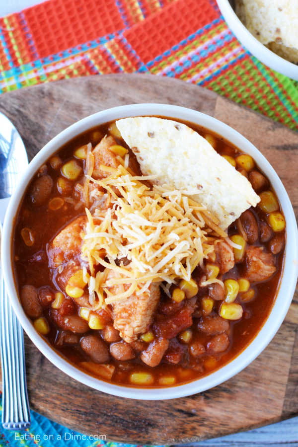 One Pot Tex Mex Chicken Chili Recipe - Easy One Pot Meal