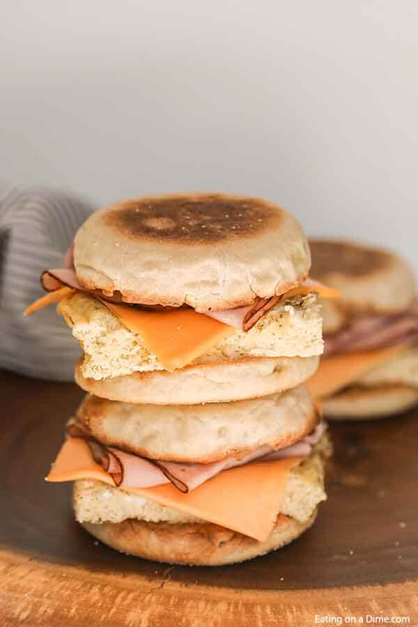 How To Make Freezer-Friendly Breakfast Sandwiches