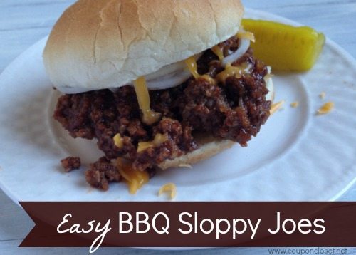 Quick And Easy Bbq Sloppy Joes Recipe Eating On A Dime