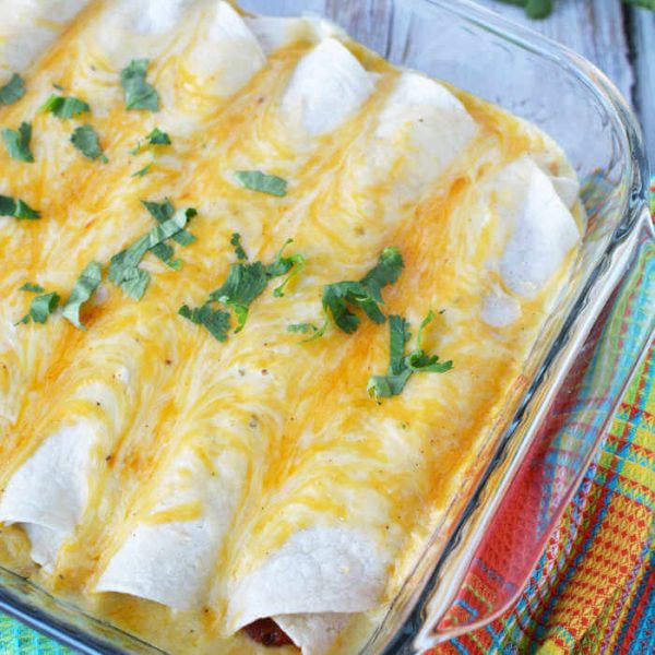 The Best Sour Cream Chicken Enchiladas (& VIDEO!) - Easy Enchiladas