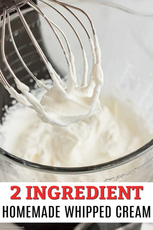 How to Make Homemade Whipped Cream - Scratch Mommy