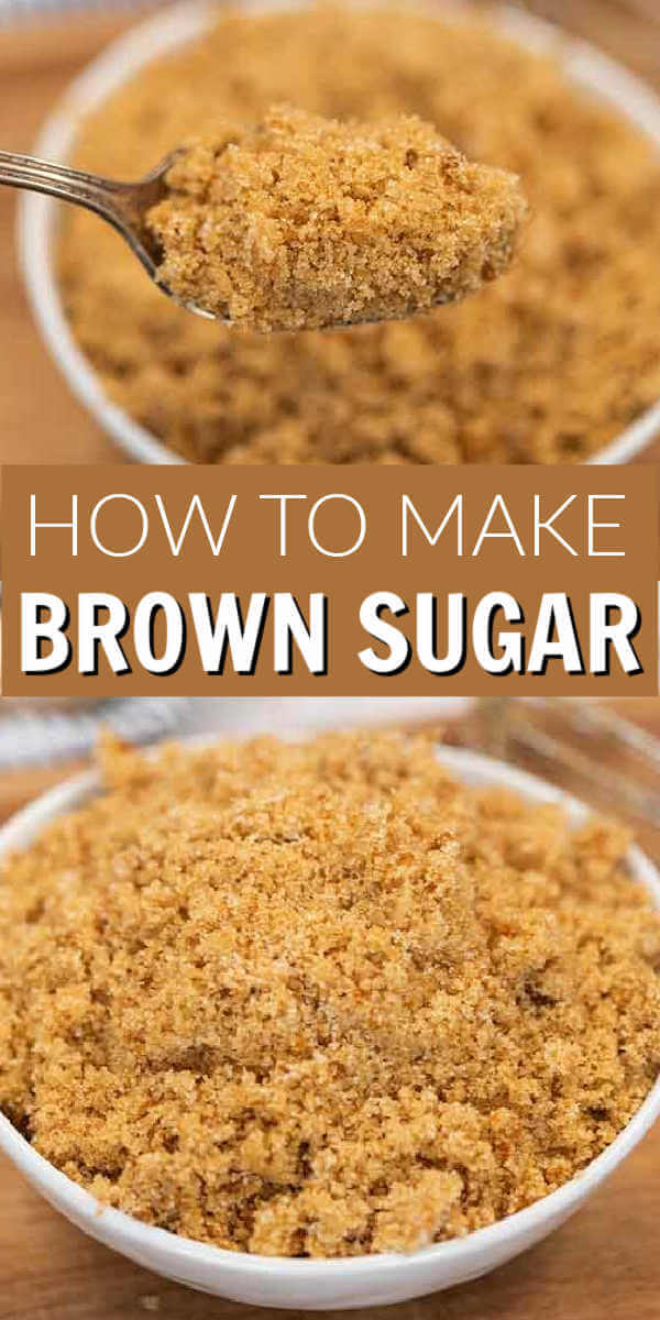 How to make brown sugar - homemade brown sugar