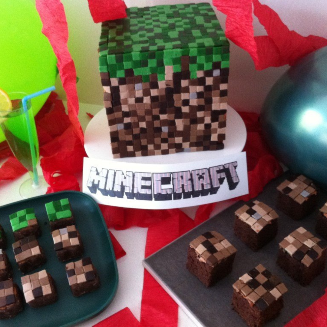 Best Minecraft Birthday Cakes - Minecraft Cake - Eating on a Dime