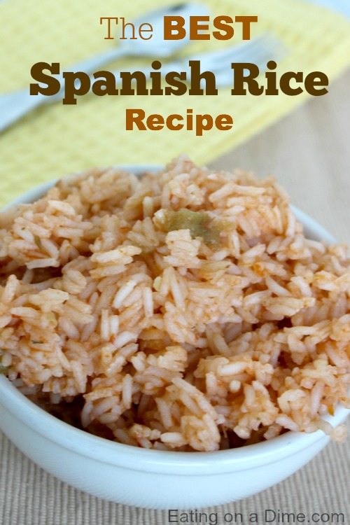 Easy Spanish Rice Recipe - Homemade Spanish Rice