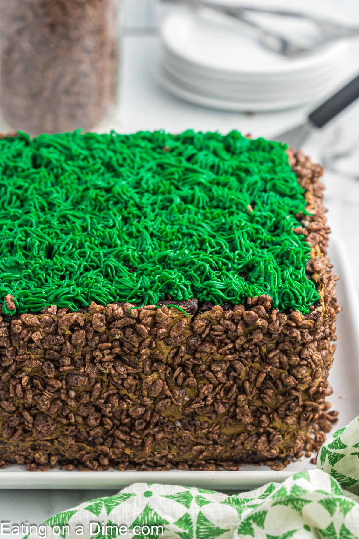 Minecraft in Real Life: DIY Grass Blocks for Spring