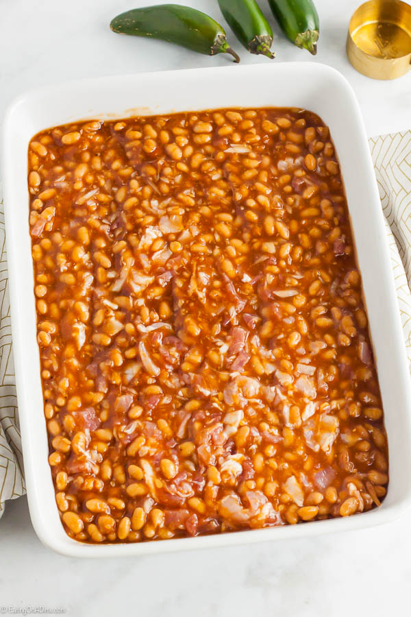 Easy Baked Beans Recipe - Simple Baked Beans Recipe