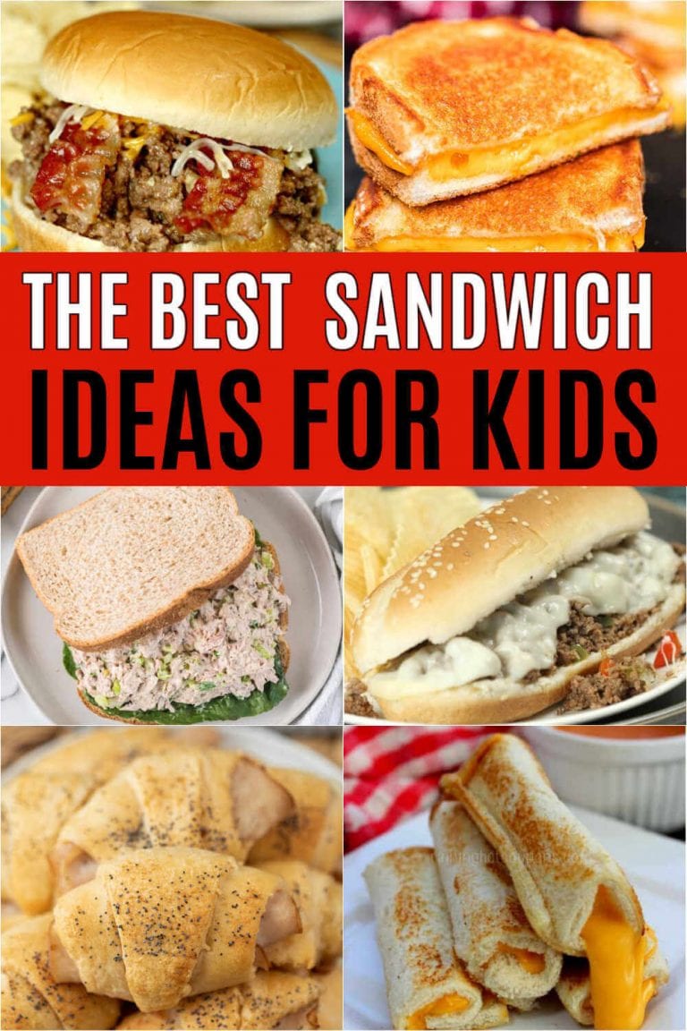 Sandwich ideas for kids - Easy and delicious ideas