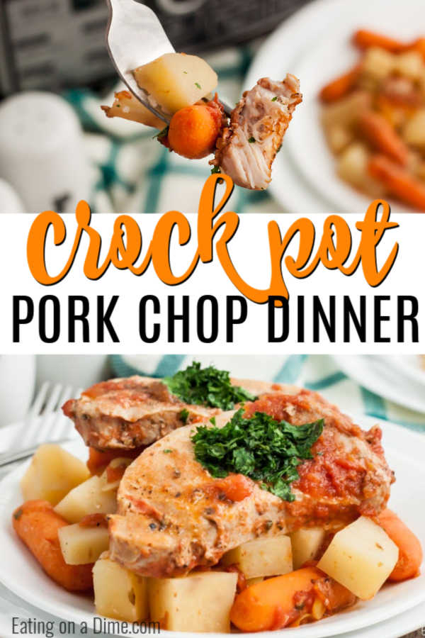crockpot pork chops and stuffing