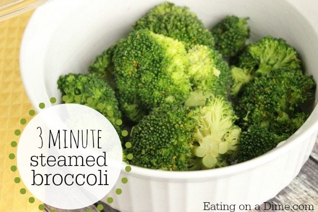 how to steam frozen broccoli in microwave