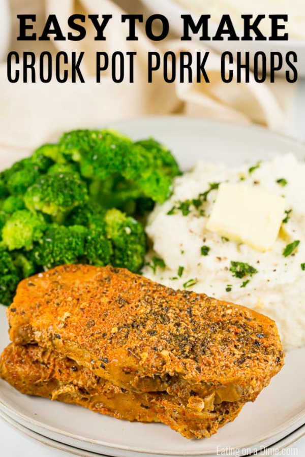 simple crockpot pork chops