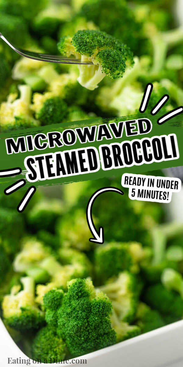 How to Steam Broccoli in the Microwave