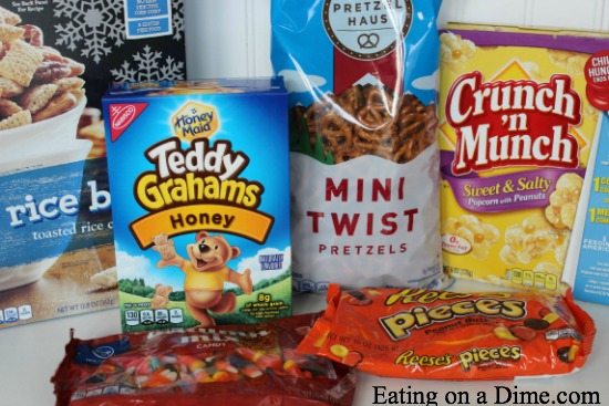 Kid Friendly Halloween Snack Mix - Eating on a Dime