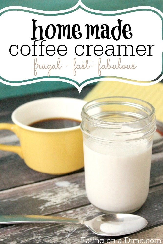 Homemade Coffee Creamer Recipe - Eating