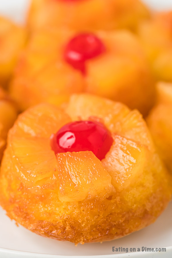 Pineapple Upside Down Cupcakes Easy Cupcake Recipe