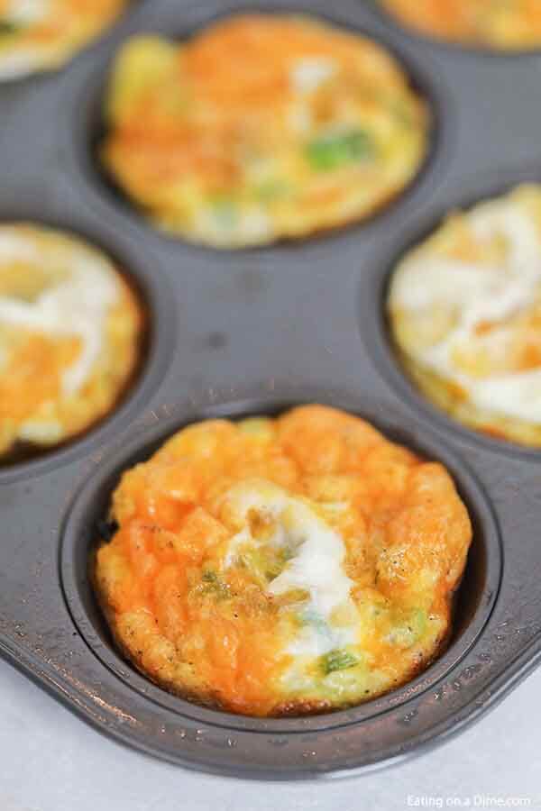 Scrambled egg muffins - easy scrambled egg muffins