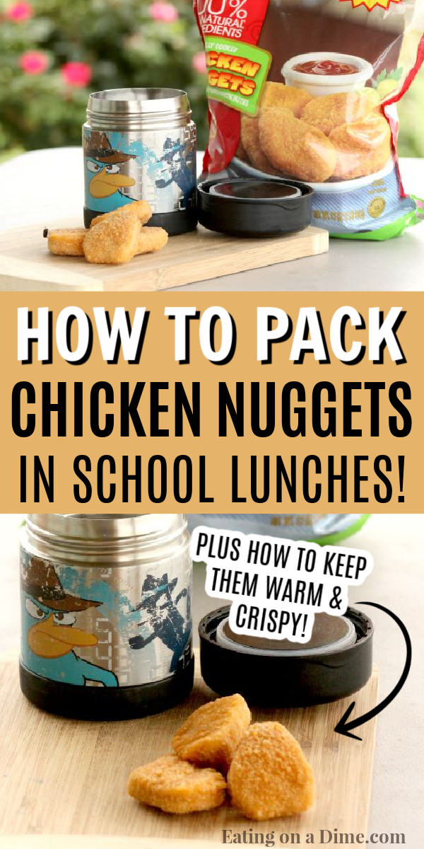 How To Pack Chicken Nuggets in a Lunchbox - My Fussy Eater