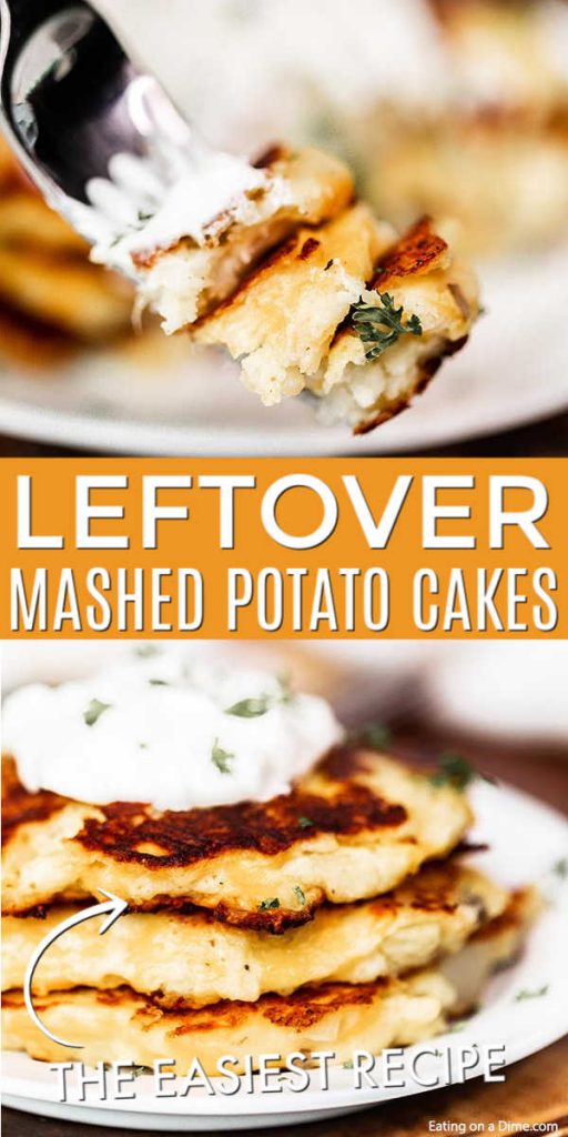 Mashed Potato Cakes Recipe - leftover mashed potatoes cake