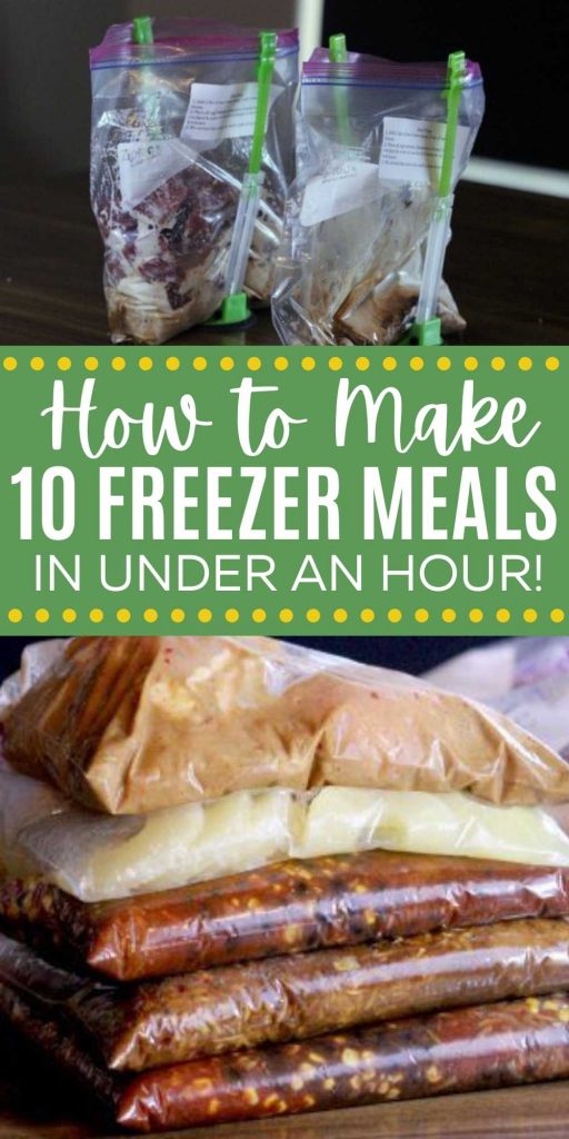 Crock pot make ahead freezer meals - 10 easy make ahead freezer meals