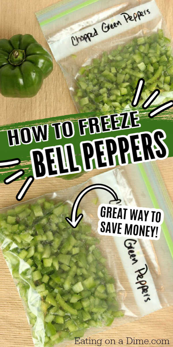 How to Freeze Peppers