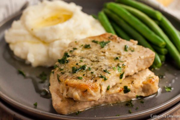 Crock Pot Ranch Pork Chops (& VIDEO!) - easy ranch pork chop recipe