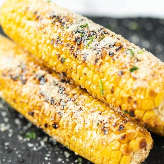 Parmesan Grilled Corn On The Cob Easy Parmesan Corn On The Cob 9914