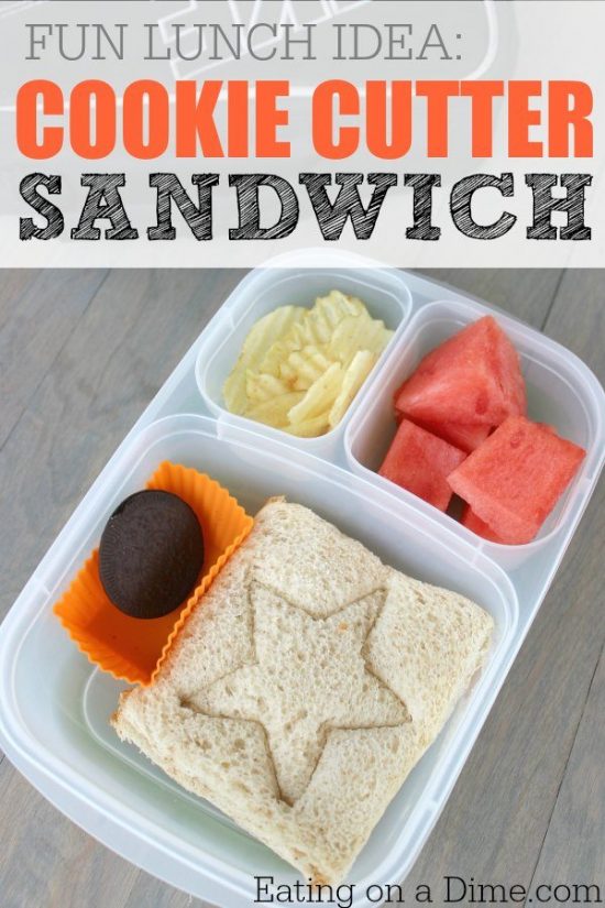 How to Upgrade Your Kids Lunches with Cookie Cutters