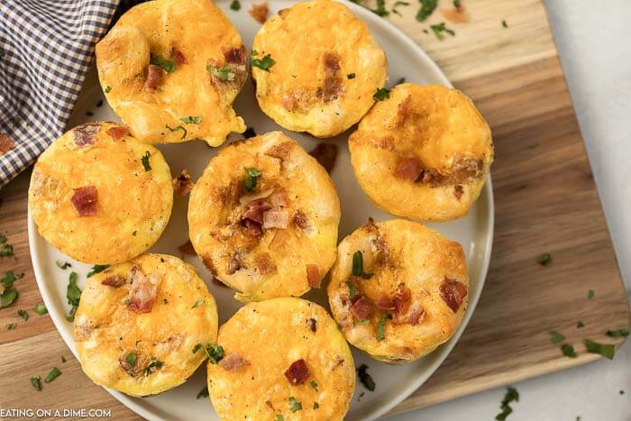 Easy Breakfast Egg Muffins Recipe - Eating on a Dime