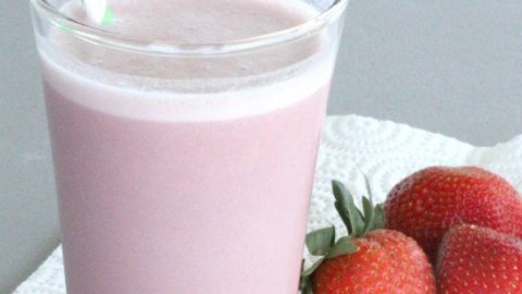 Eating On A Dime - Strawberry Protein Shake