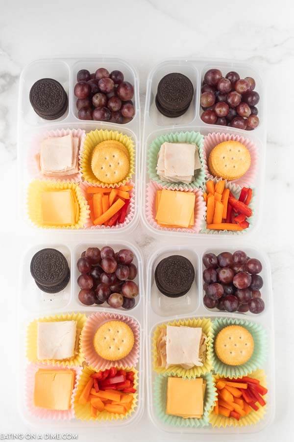 Lunchables Lunch Combinations, Ham + American Cracker Combos, Lunchables &  Lunch Packs