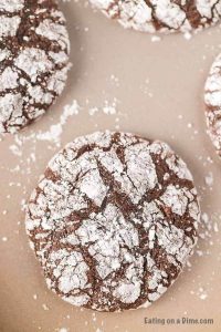 Brownie cookies - Only 5 simple ingredients for brownie mix cookies