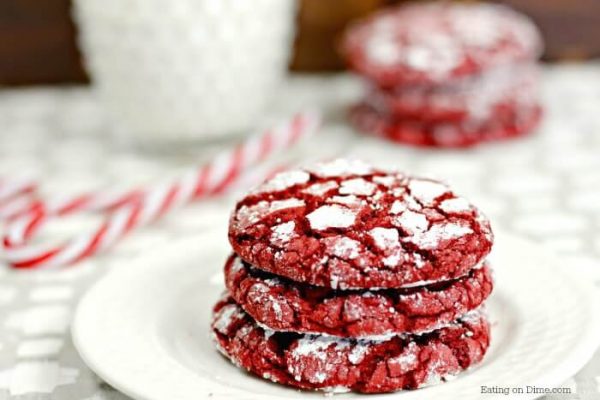 Red Velvet Cookies Recipe - Easy Red Velvet Cake Mix Cookies