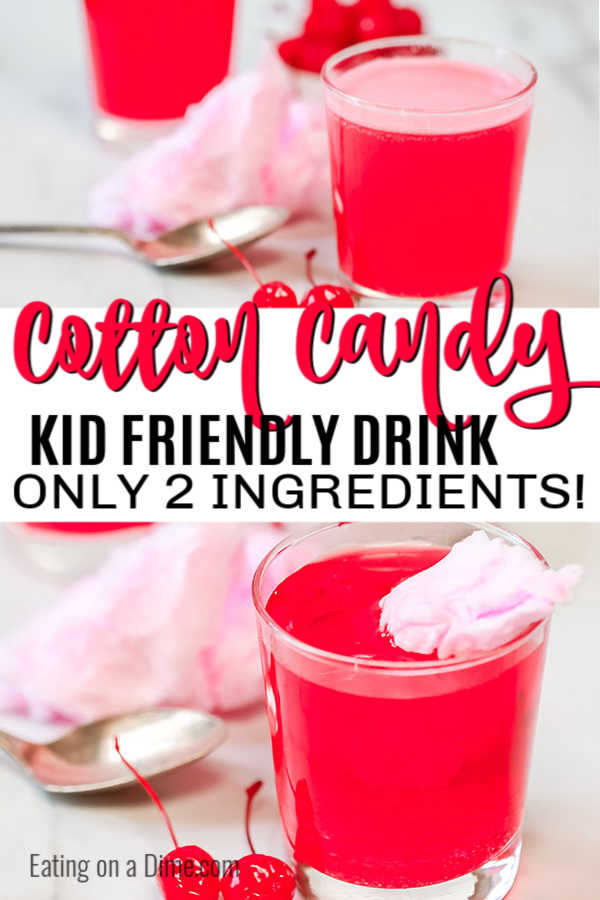 Kid Friendly Cotton Candy Drink Recipe Cotton Candy Punch